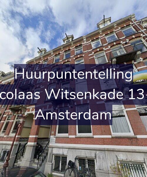 Foto gevel Huurpuntentelling voor Nicolaas Witsenkade 13-H, Amsterdam
