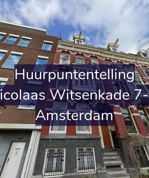 Foto gevel Huurpuntentelling voor Nicolaas Witsenkade 7-H, Amsterdam
