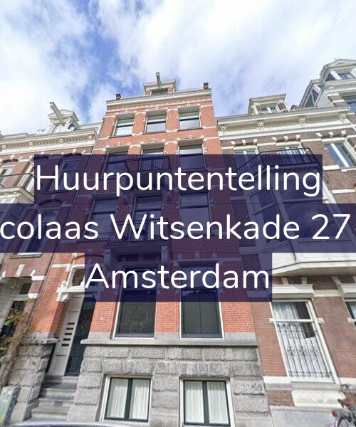 Foto gevel Huurpuntentelling voor Nicolaas Witsenkade 27-C, Amsterdam