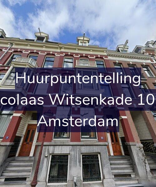 Foto gevel Huurpuntentelling voor Nicolaas Witsenkade 10-2, Amsterdam