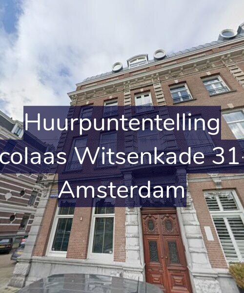 Foto gevel Huurpuntentelling voor Nicolaas Witsenkade 31-H, Amsterdam