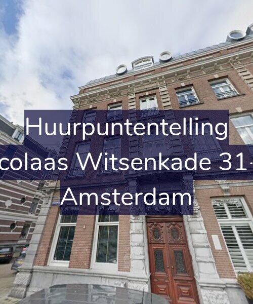 Foto gevel Huurpuntentelling voor Nicolaas Witsenkade 31-M, Amsterdam