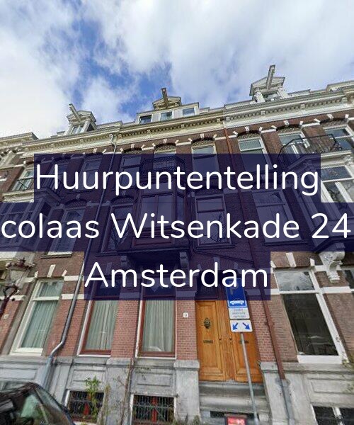 Foto gevel Huurpuntentelling voor Nicolaas Witsenkade 24-2, Amsterdam
