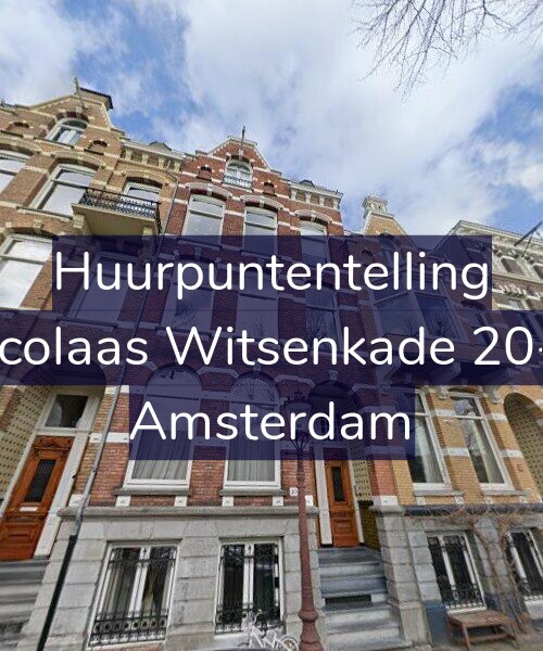 Foto gevel Huurpuntentelling voor Nicolaas Witsenkade 20-H, Amsterdam