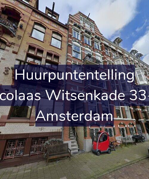 Foto gevel Huurpuntentelling voor Nicolaas Witsenkade 33-H, Amsterdam
