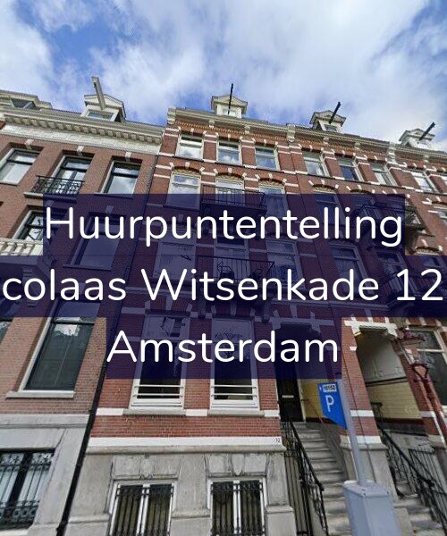 Foto gevel Huurpuntentelling voor Nicolaas Witsenkade 12-E, Amsterdam