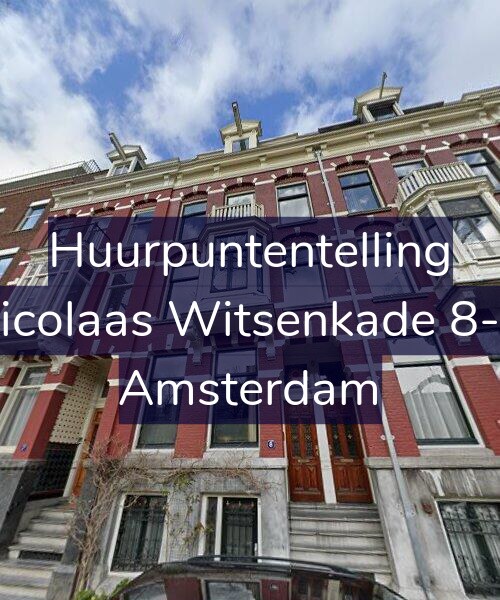 Foto gevel Huurpuntentelling voor Nicolaas Witsenkade 8-A, Amsterdam