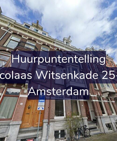 Foto gevel Huurpuntentelling voor Nicolaas Witsenkade 25-H, Amsterdam