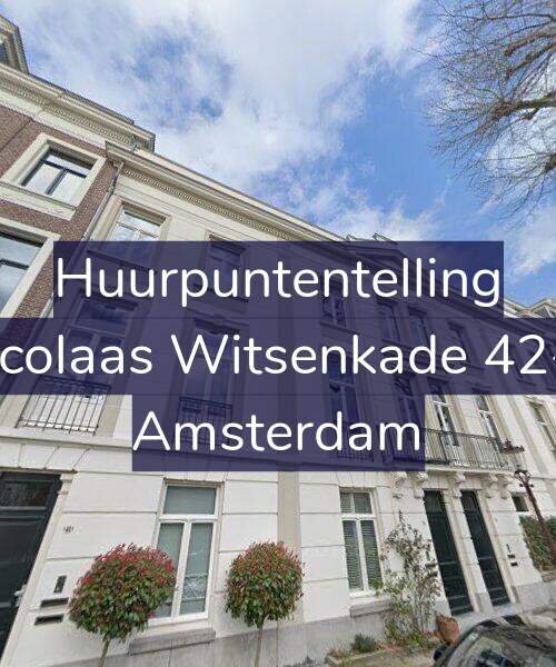 Foto gevel Huurpuntentelling voor Nicolaas Witsenkade 42-A, Amsterdam