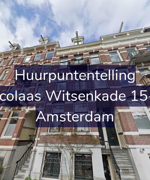 Foto gevel Huurpuntentelling voor Nicolaas Witsenkade 15-H, Amsterdam