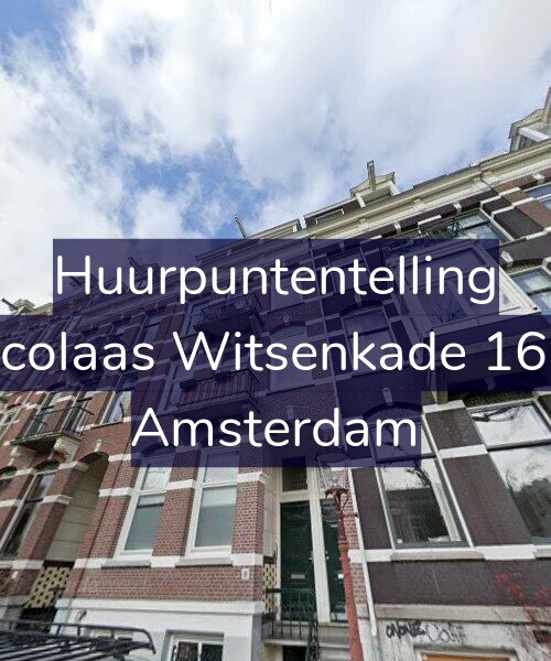 Foto gevel Huurpuntentelling voor Nicolaas Witsenkade 16-2, Amsterdam