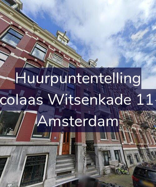 Foto gevel Huurpuntentelling voor Nicolaas Witsenkade 11-A, Amsterdam