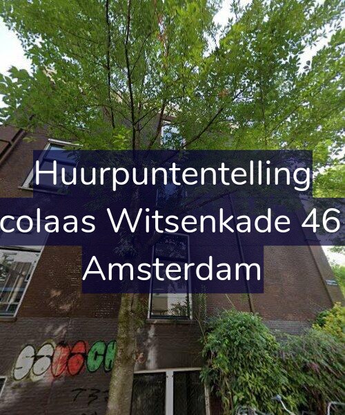 Foto gevel Huurpuntentelling voor Nicolaas Witsenkade 46-B, Amsterdam