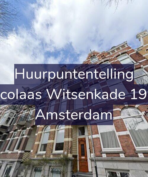 Foto gevel Huurpuntentelling voor Nicolaas Witsenkade 19-2, Amsterdam
