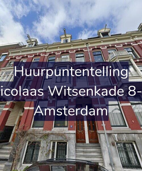 Foto gevel Huurpuntentelling voor Nicolaas Witsenkade 8-C, Amsterdam
