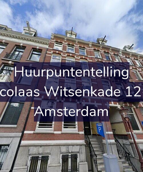 Foto gevel Huurpuntentelling voor Nicolaas Witsenkade 12-B, Amsterdam