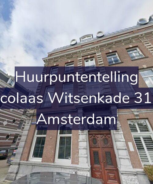 Foto gevel Huurpuntentelling voor Nicolaas Witsenkade 31-K, Amsterdam