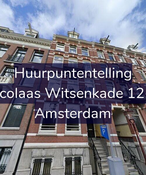 Foto gevel Huurpuntentelling voor Nicolaas Witsenkade 12-C, Amsterdam