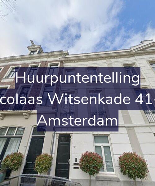 Foto gevel Huurpuntentelling voor Nicolaas Witsenkade 41-A, Amsterdam