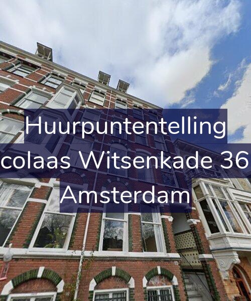 Foto gevel Huurpuntentelling voor Nicolaas Witsenkade 36-3, Amsterdam