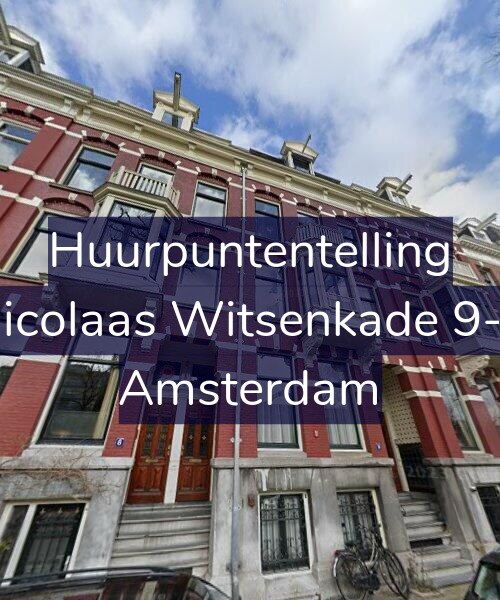 Foto gevel Huurpuntentelling voor Nicolaas Witsenkade 9-2, Amsterdam