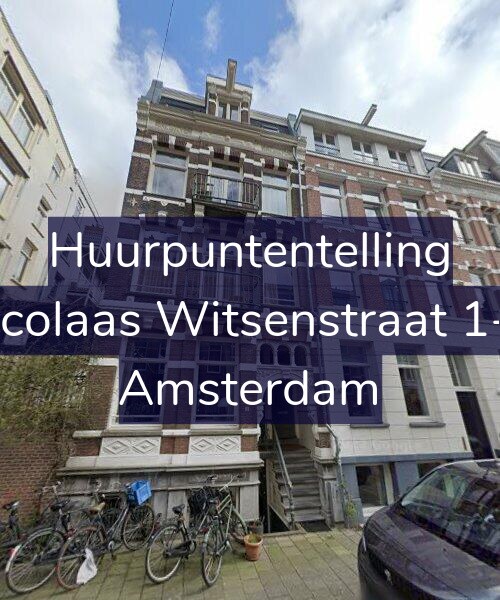 Foto gevel Huurpuntentelling voor Nicolaas Witsenstraat 1-H, Amsterdam
