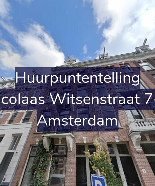 Foto gevel Huurpuntentelling voor Nicolaas Witsenstraat 7-2, Amsterdam