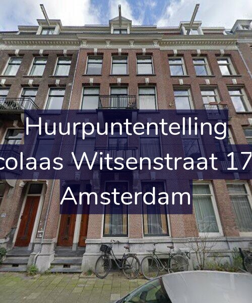 Foto gevel Huurpuntentelling voor Nicolaas Witsenstraat 17-H, Amsterdam
