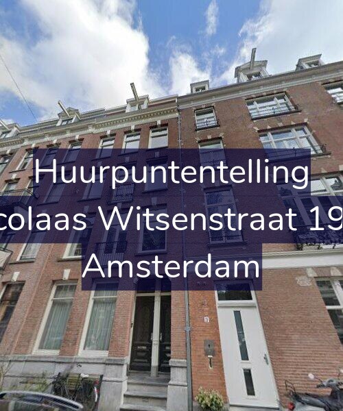 Foto gevel Huurpuntentelling voor Nicolaas Witsenstraat 19-A, Amsterdam