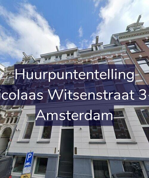 Foto gevel Huurpuntentelling voor Nicolaas Witsenstraat 3-E, Amsterdam