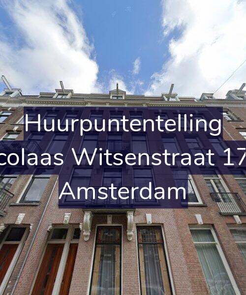 Foto gevel Huurpuntentelling voor Nicolaas Witsenstraat 17-3, Amsterdam