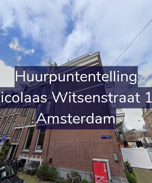 Foto gevel Huurpuntentelling voor Nicolaas Witsenstraat 10, Amsterdam