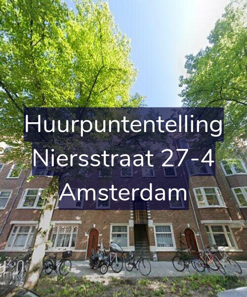 Foto gevel Huurpuntentelling voor Niersstraat 27-4, Amsterdam