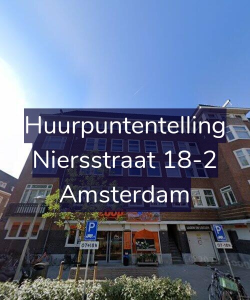 Foto gevel Huurpuntentelling voor Niersstraat 18-2, Amsterdam