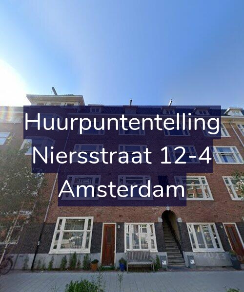 Foto gevel Huurpuntentelling voor Niersstraat 12-4, Amsterdam