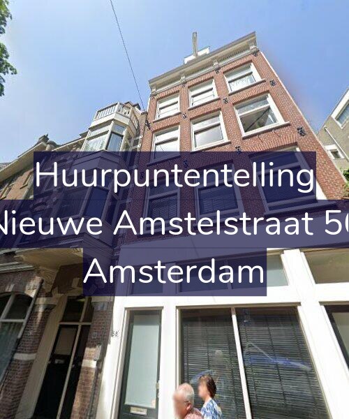 Foto gevel Huurpuntentelling voor Nieuwe Amstelstraat 56, Amsterdam