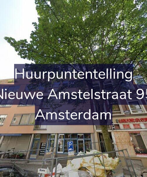 Foto gevel Huurpuntentelling voor Nieuwe Amstelstraat 95, Amsterdam