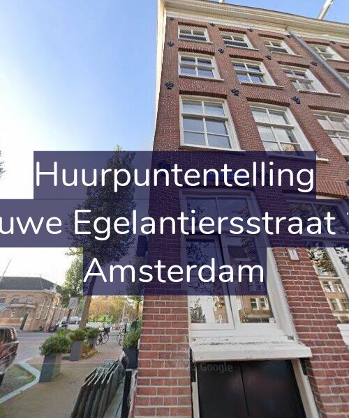 Foto gevel Huurpuntentelling voor Nieuwe Egelantiersstraat 2-A, Amsterdam