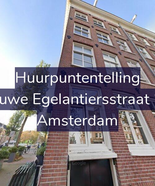 Foto gevel Huurpuntentelling voor Nieuwe Egelantiersstraat 2-B, Amsterdam