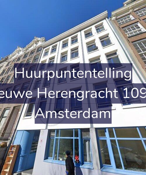 Foto gevel Huurpuntentelling voor Nieuwe Herengracht 109-S, Amsterdam