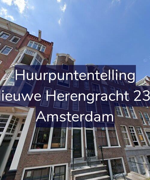 Foto gevel Huurpuntentelling voor Nieuwe Herengracht 237, Amsterdam