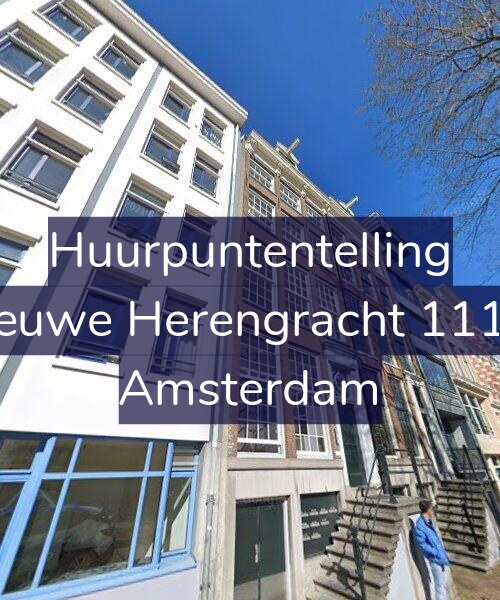 Foto gevel Huurpuntentelling voor Nieuwe Herengracht 111-E, Amsterdam