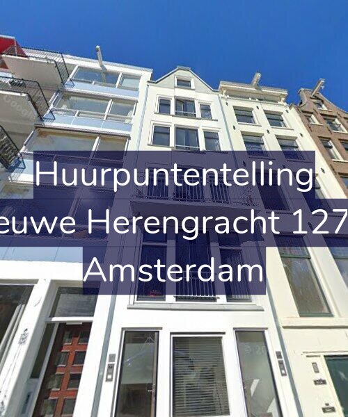 Foto gevel Huurpuntentelling voor Nieuwe Herengracht 127-B, Amsterdam