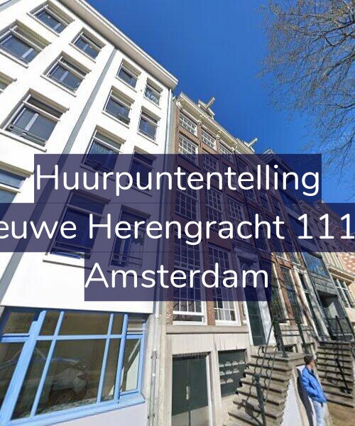 Foto gevel Huurpuntentelling voor Nieuwe Herengracht 111-G, Amsterdam