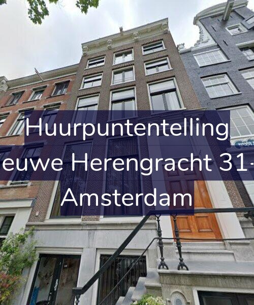 Foto gevel Huurpuntentelling voor Nieuwe Herengracht 31-C, Amsterdam