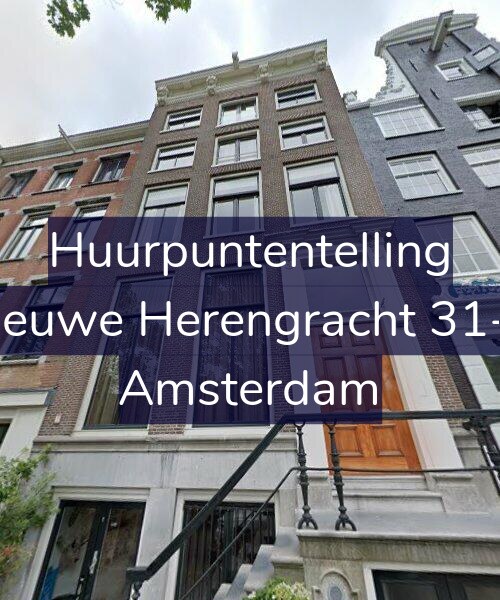 Foto gevel Huurpuntentelling voor Nieuwe Herengracht 31-G, Amsterdam