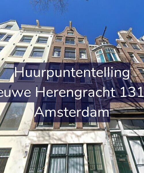 Foto gevel Huurpuntentelling voor Nieuwe Herengracht 131-H, Amsterdam