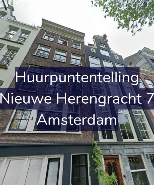 Foto gevel Huurpuntentelling voor Nieuwe Herengracht 7, Amsterdam