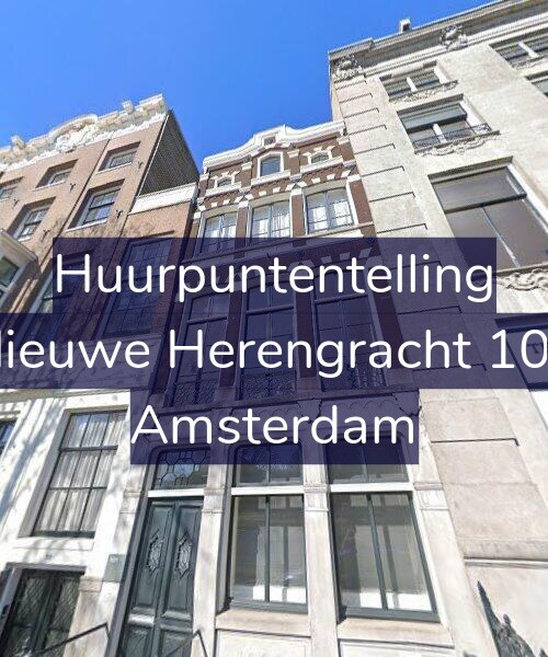 Foto gevel Huurpuntentelling voor Nieuwe Herengracht 101, Amsterdam