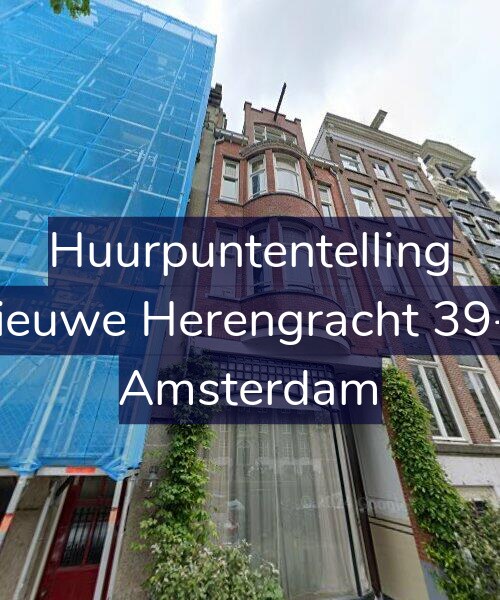 Foto gevel Huurpuntentelling voor Nieuwe Herengracht 39-1, Amsterdam